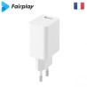 Chargeur 1 USB (Blanc) MILANO