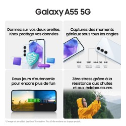 Samsung Galaxy A55 5G Lime (8 Go / 128 Go)