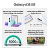 Samsung Galaxy A35 5G Bleu Nuit (6 Go / 128 Go)